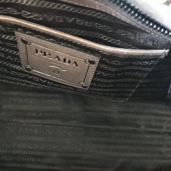 Genuine Prada Leather Satchel - Picture 8 of 12